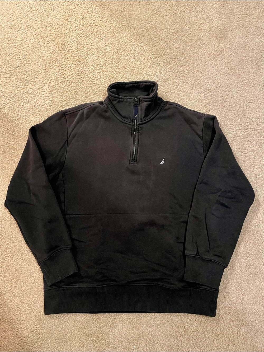 Nautica Quarter Zip Sweatshirt Pullover